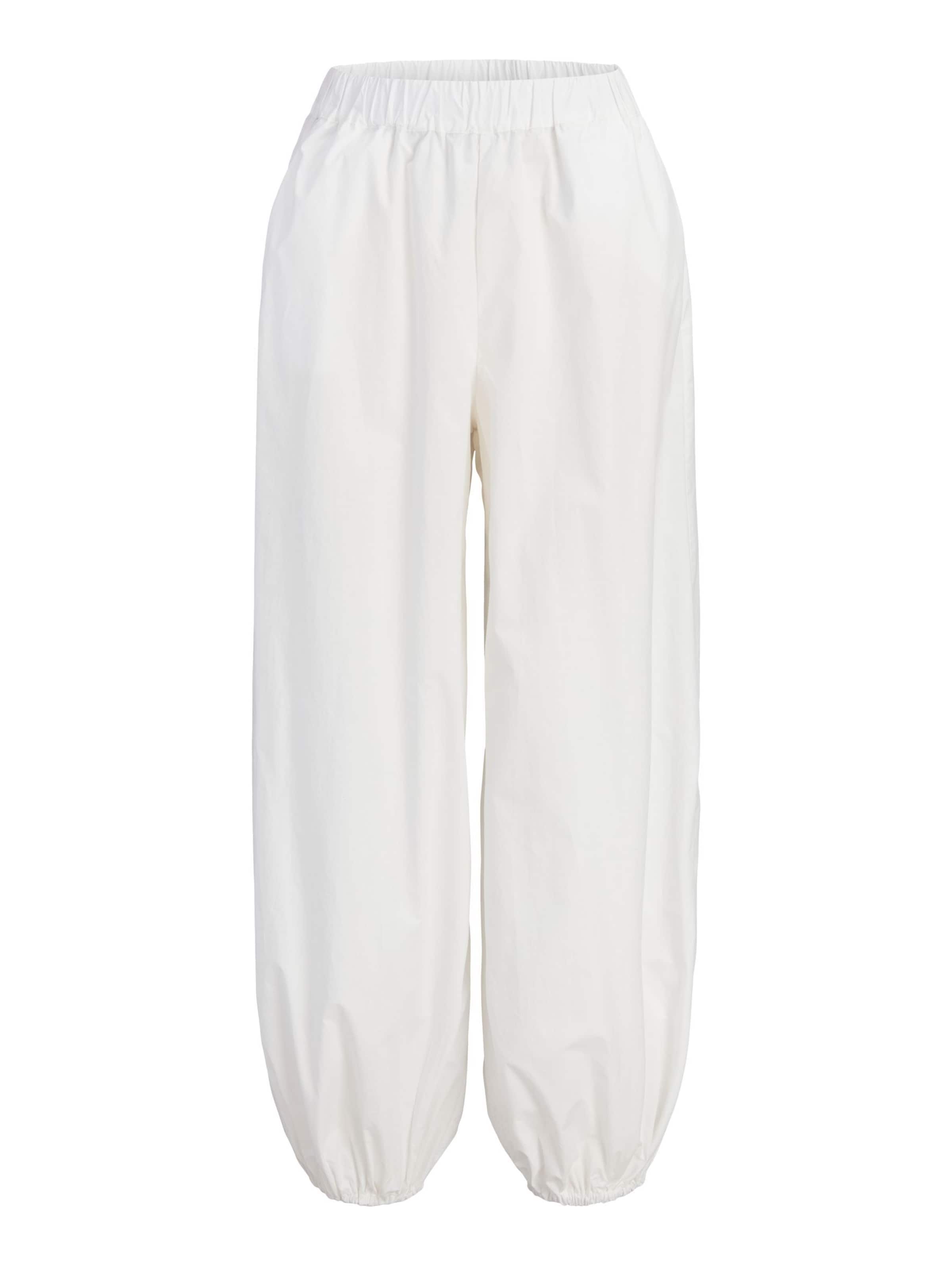 JJXX Baggy Broek 'JXSara' in Wit: voorkant