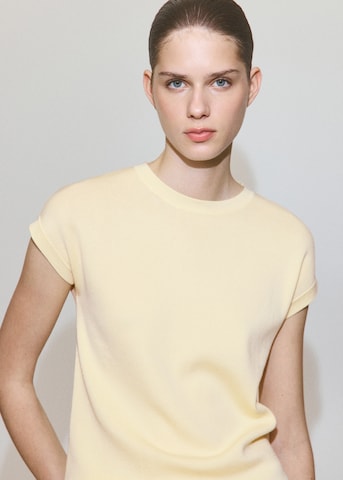 Pull-over 'GARCIA' MANGO en jaune
