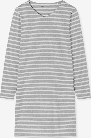 SCHIESSER Sleepshirt ' Casual Essentials ' in Grau: predná strana