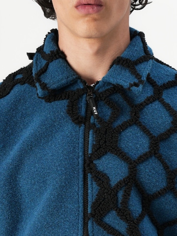 Giacca di pile 'Breakthrough' di HUF in blu