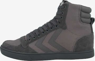 Hummel High-Top Sneakers 'Slimmer Stadil' in Grey