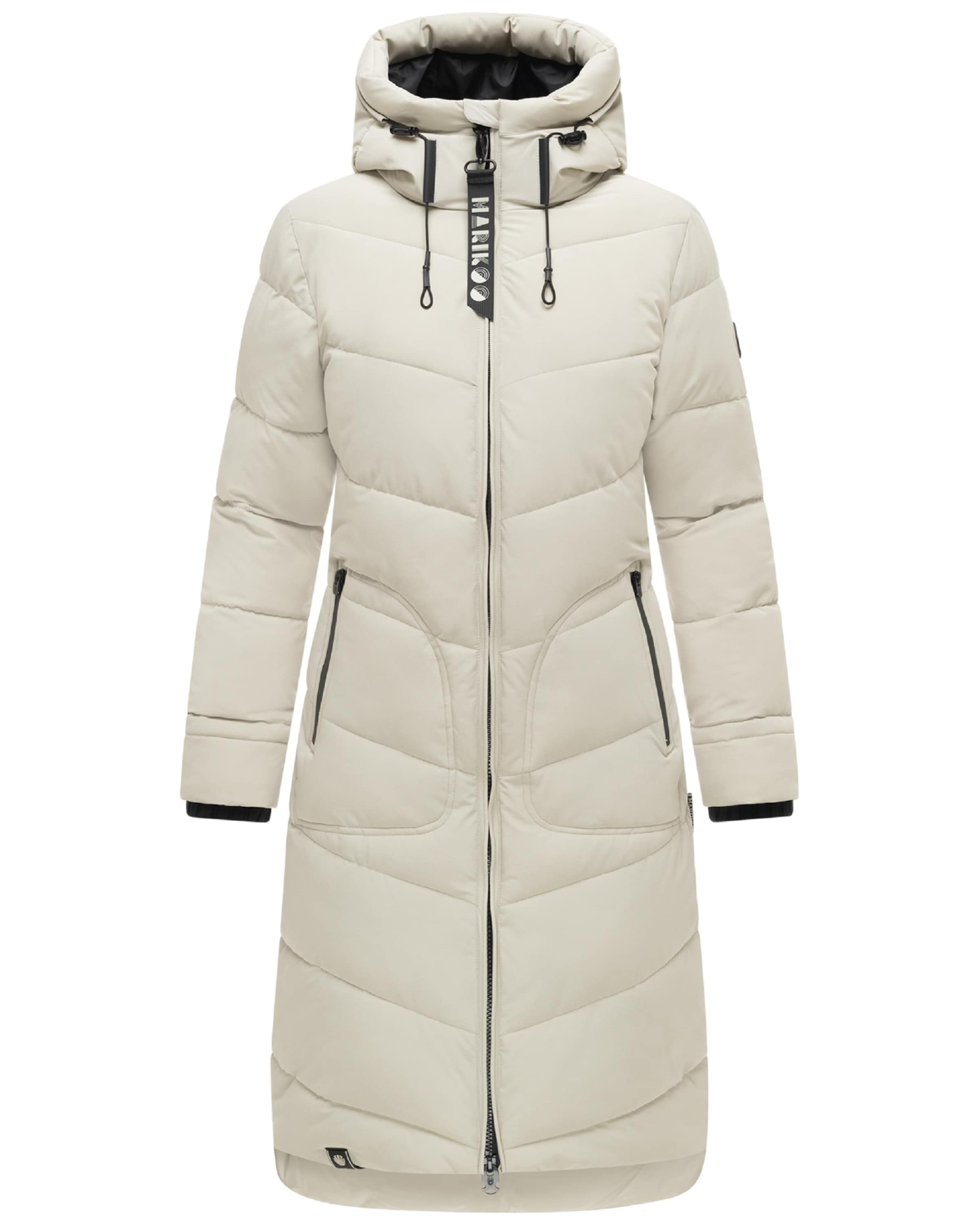 Cappotto invernale 'Benikoo' di MARIKOO in grigio: frontale