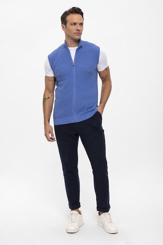 Felix Hardy Gebreid vest in Blauw