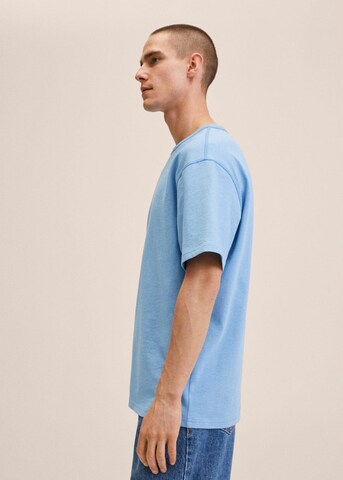 MANGO MAN Shirt 'Anouk' in Blau