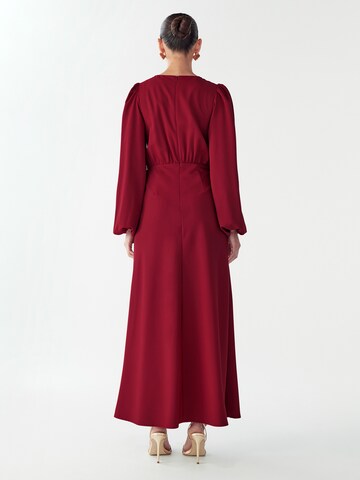 Sável Kleid 'JONAH' in Rot: Rückseite