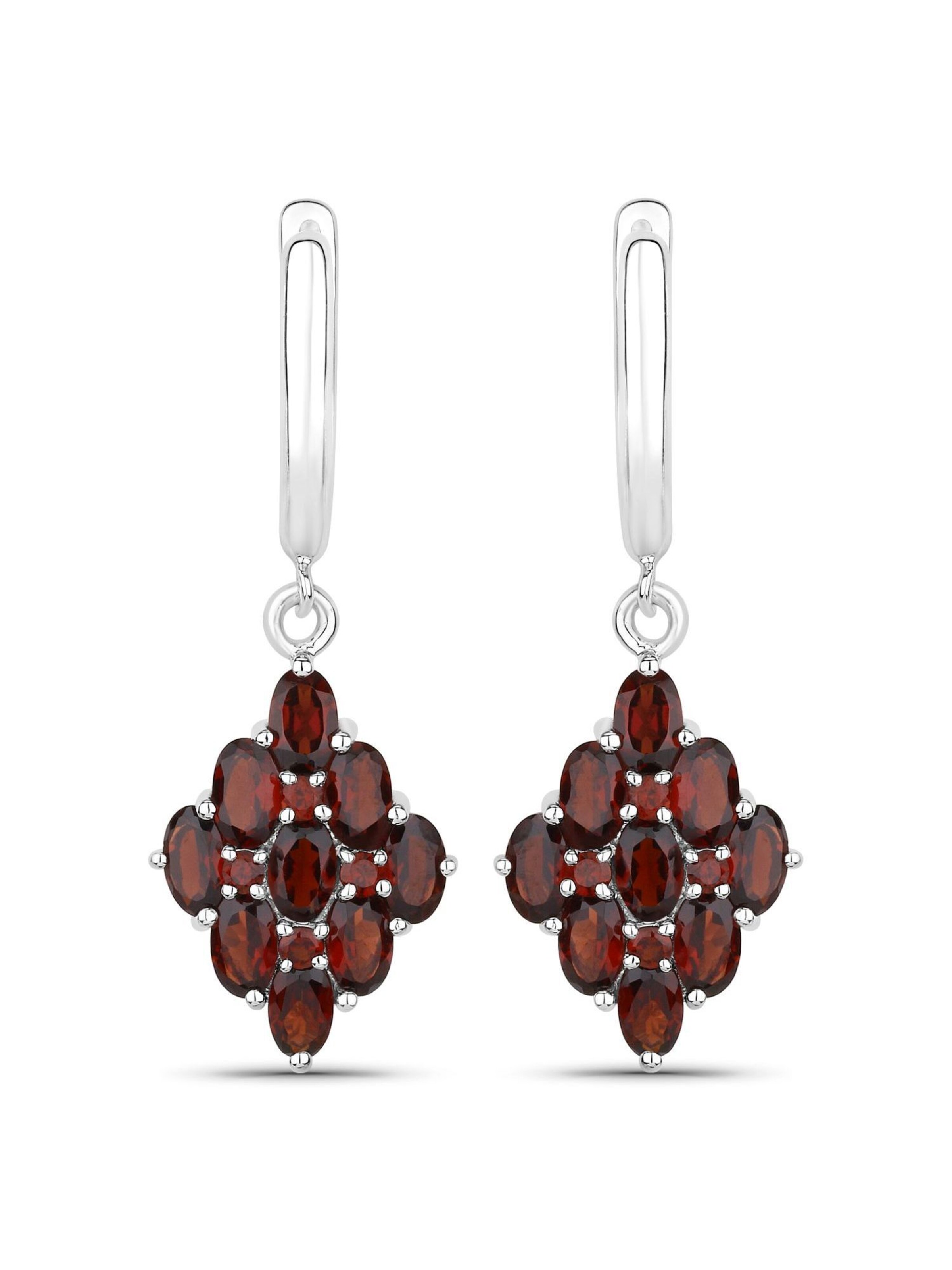 Rafaela Donata - Pendientes en plata: frente