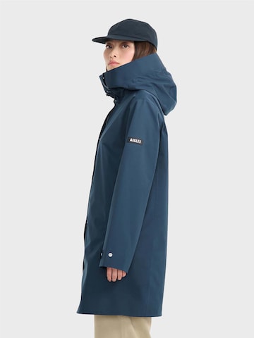 AIGLE - Parka meia-estação 'Mtd®' em azul: lateral