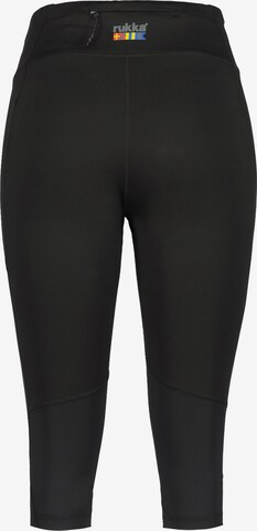 Rukka Skinny Športne hlače 'Maakeski' | črna barva