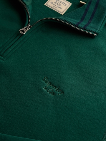 Superdry & Co Mikina 'ESSENTIAL' - Zelená