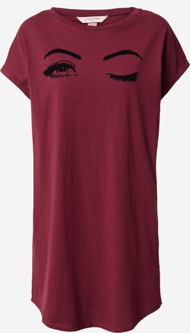 Hunkemöller Noční košilka – červená: přední strana