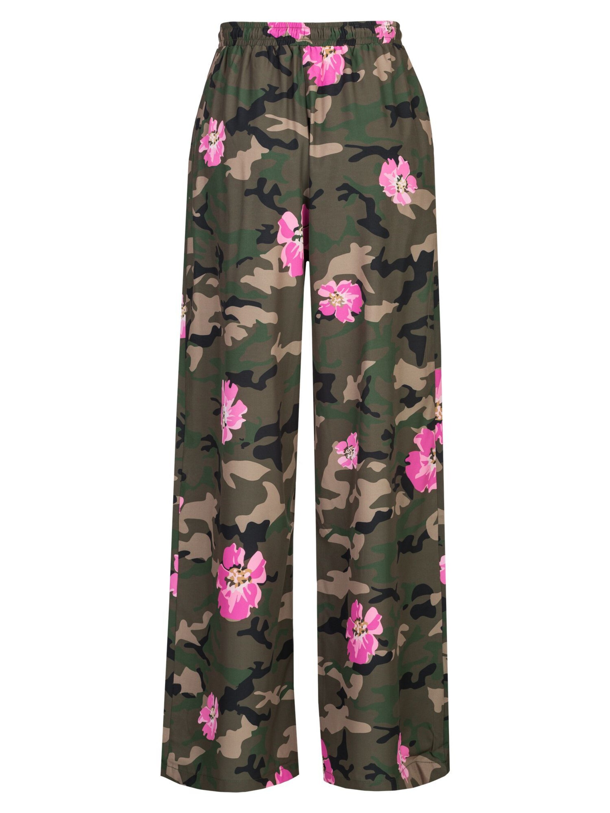 Dine'n'Dance Loosefit Broek 'Yvet' in Groen