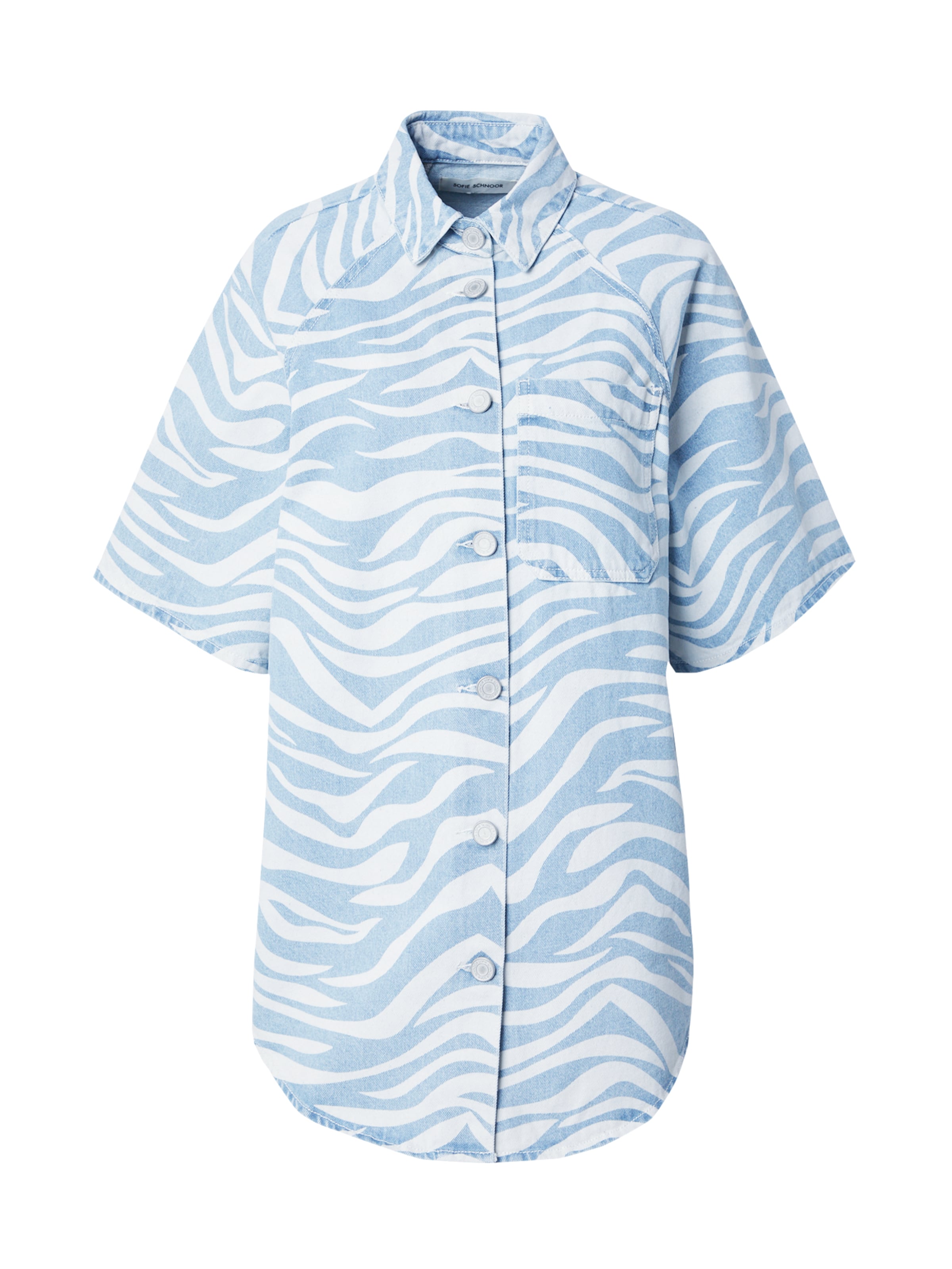 Sofie Schnoor Μπλούζα σε μπλε: μπροστά