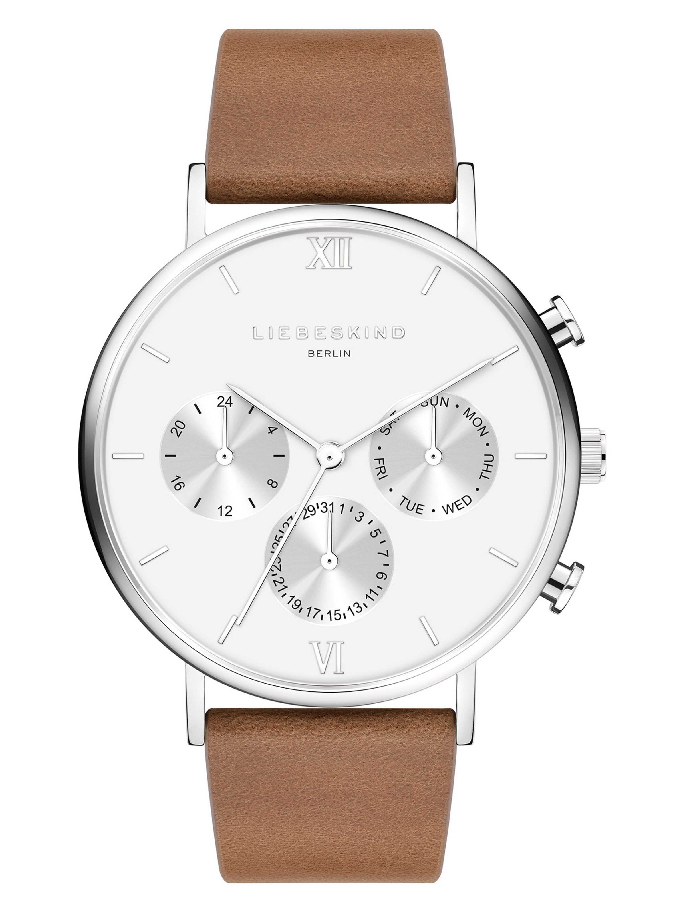 Liebeskind Berlin Uhr in Braun: Vorderseite