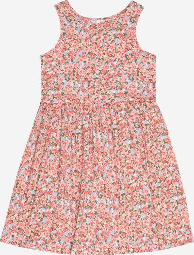 Little Pieces Kleid 'SELINA' in hellblau / grasgrün / rosa / pitaya, Produktansicht