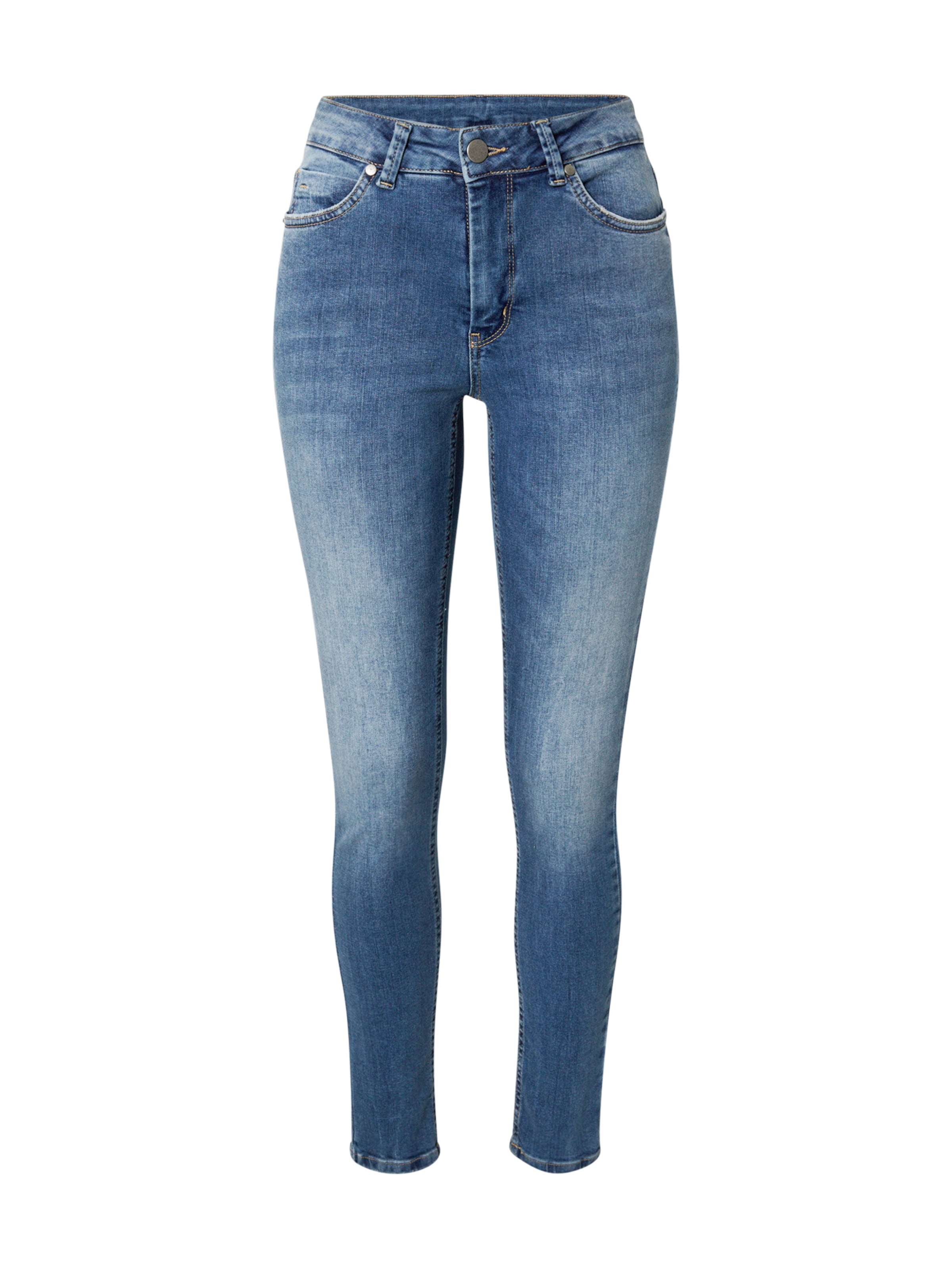 CULTURE Slimfit Jeans 'Corina' in Blauw: voorkant