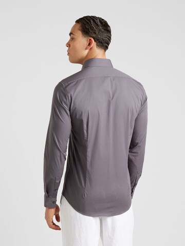 Calvin Klein Slim fit Πουκάμισο σε γκρι