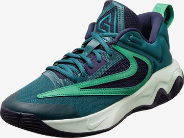 NIKE Athletic Shoes 'Giannis Immortality 3' in Green: front