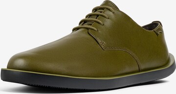 CAMPER Lace-Up Shoes 'Wagon' in Green: front