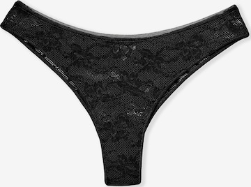 String 'Pure Dentelle' ETAM en noir : devant