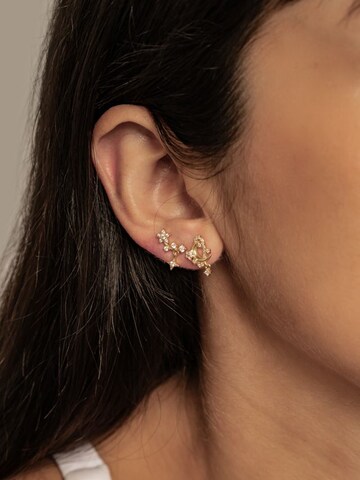 Hey Happiness Ohrringe 'Cosmic Shine' in Gold