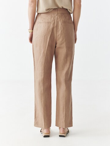 TATUUM Regular Trousers 'Lanka 2' in Beige