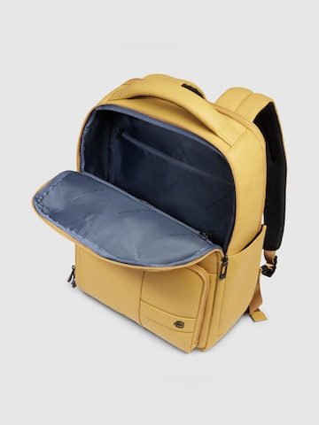 Sac à dos Piquadro en jaune