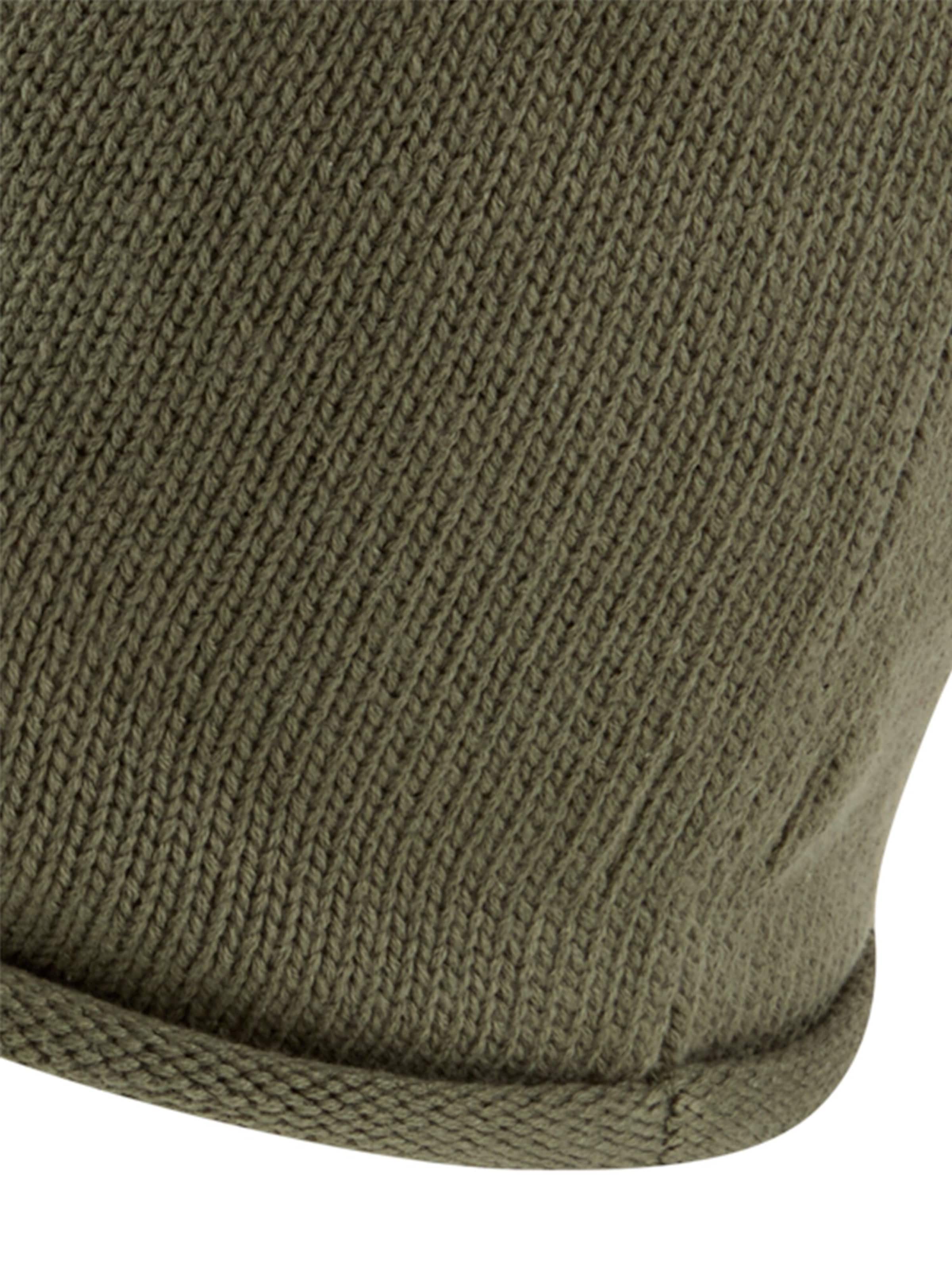 CAMEL ACTIVE Beanie aus reiner Baumwolle in Grün