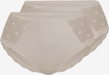 sassa Boyshorts 'DOTTED' in Beige: front