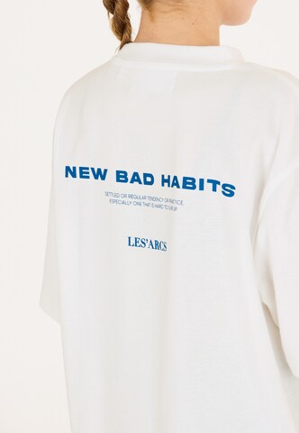 Les'Arcs Performance shirt 'Tynan' in White