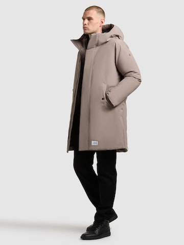 khujo Winter Coat 'Fogg' in Beige
