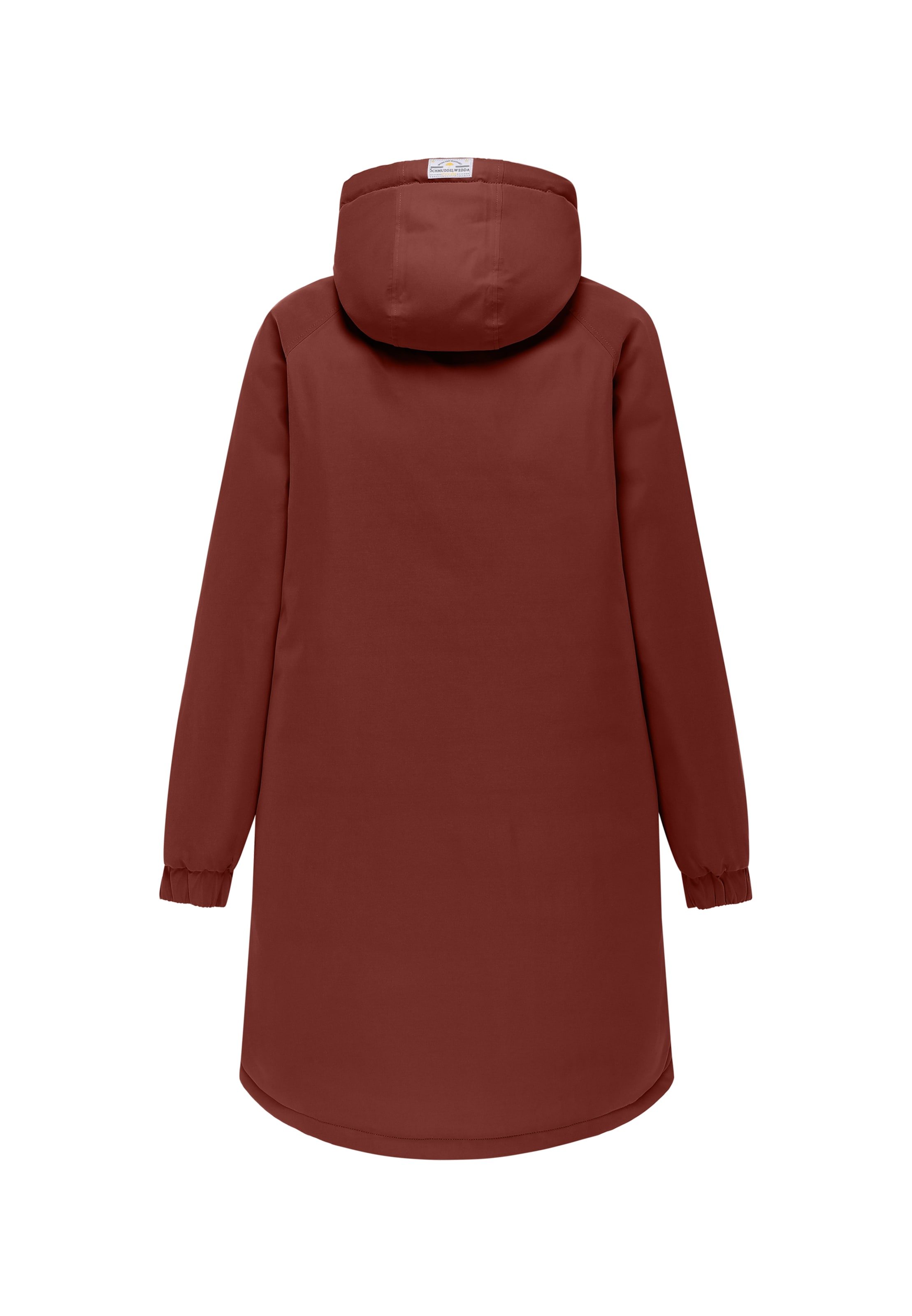 Schmuddelwedda Tussenparka in Rood