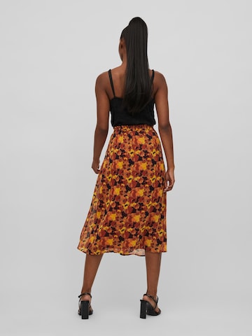 VILA Skirt 'FALIA' in Brown