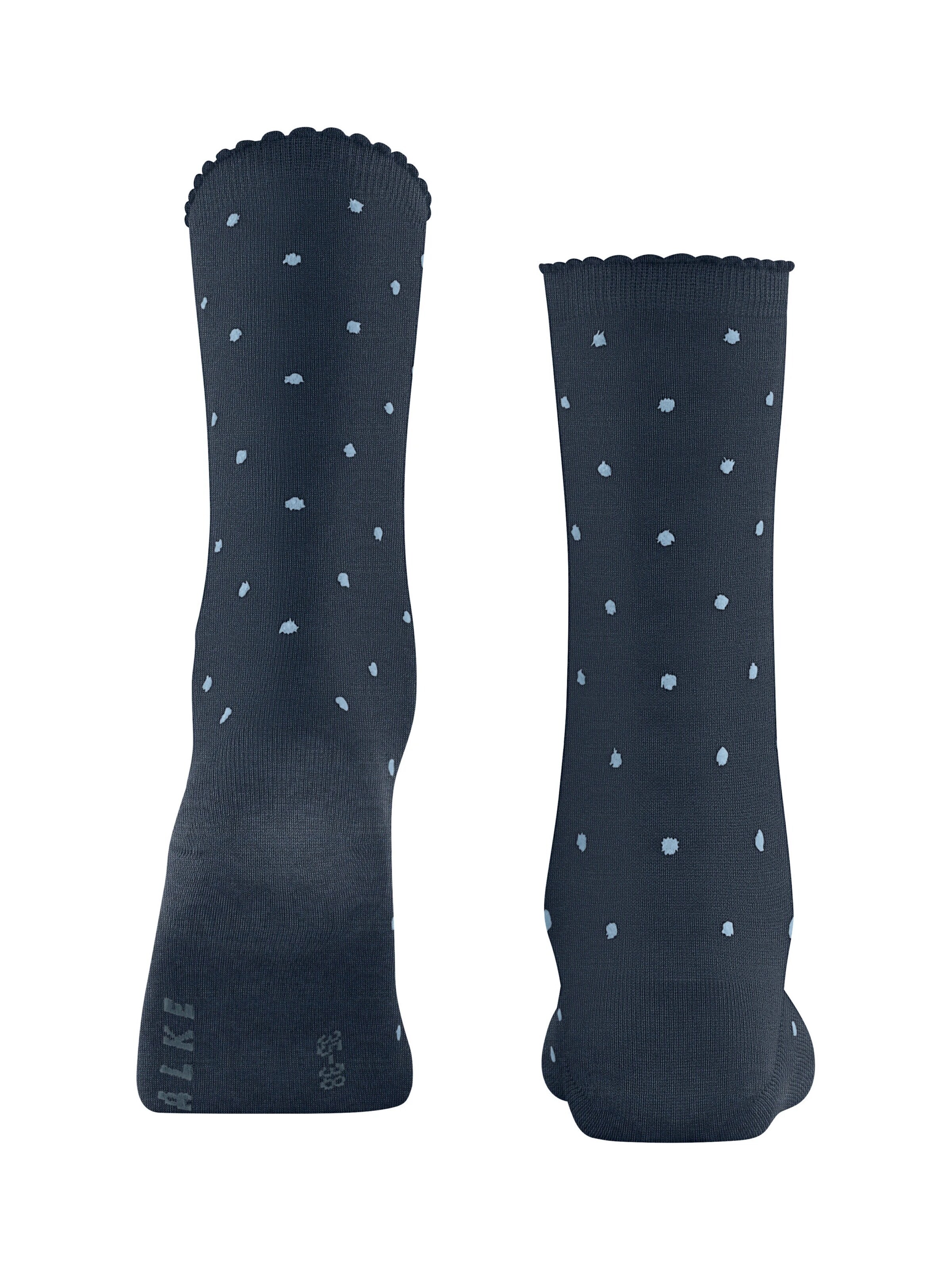 FALKE Socks 'Spike Dot' in Blue