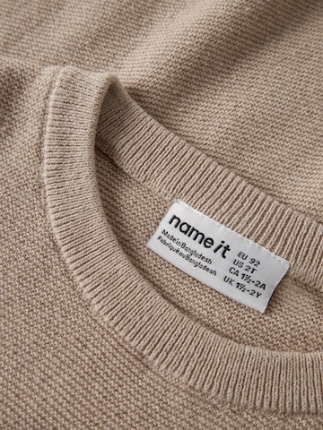 NAME IT - Jersey en beige