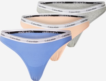 Calvin Klein Underwear String i blå: framsida