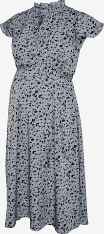 Robe 'MLPali' MAMALICIOUS en bleu : devant