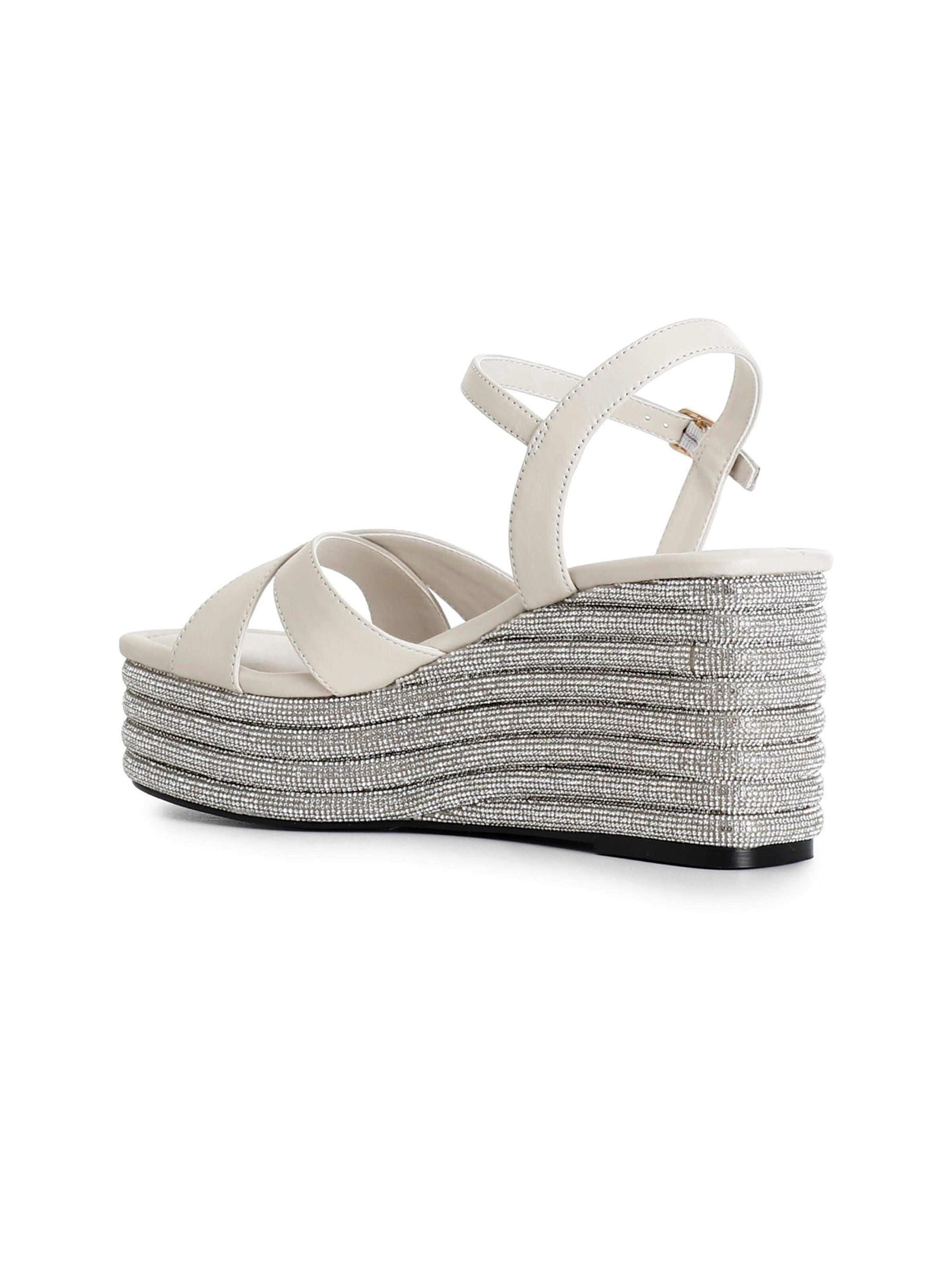 Sandalo di CAFè NOIR in bianco