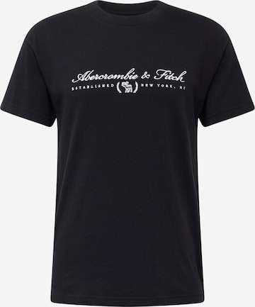 Abercrombie & Fitch Póló - fekete: elől