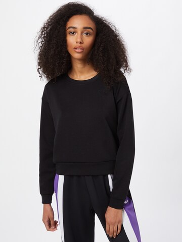 ONLY PLAY Athletic Sweatshirt in Black: front