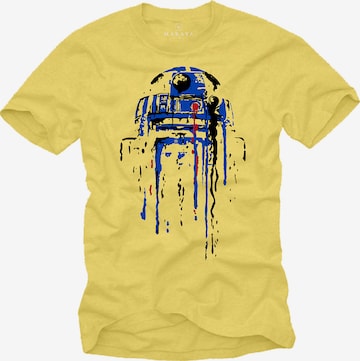 MAKAYA Shirt in Yellow: front