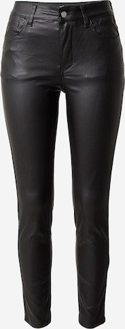 WallisSkinny Traperice - crna boja: prednji dio