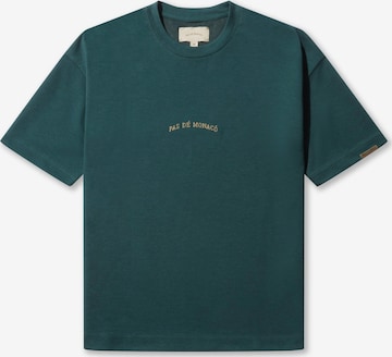 Pas De Monaco Koszulka 'BRODERIE' w kolorze zielony: przód