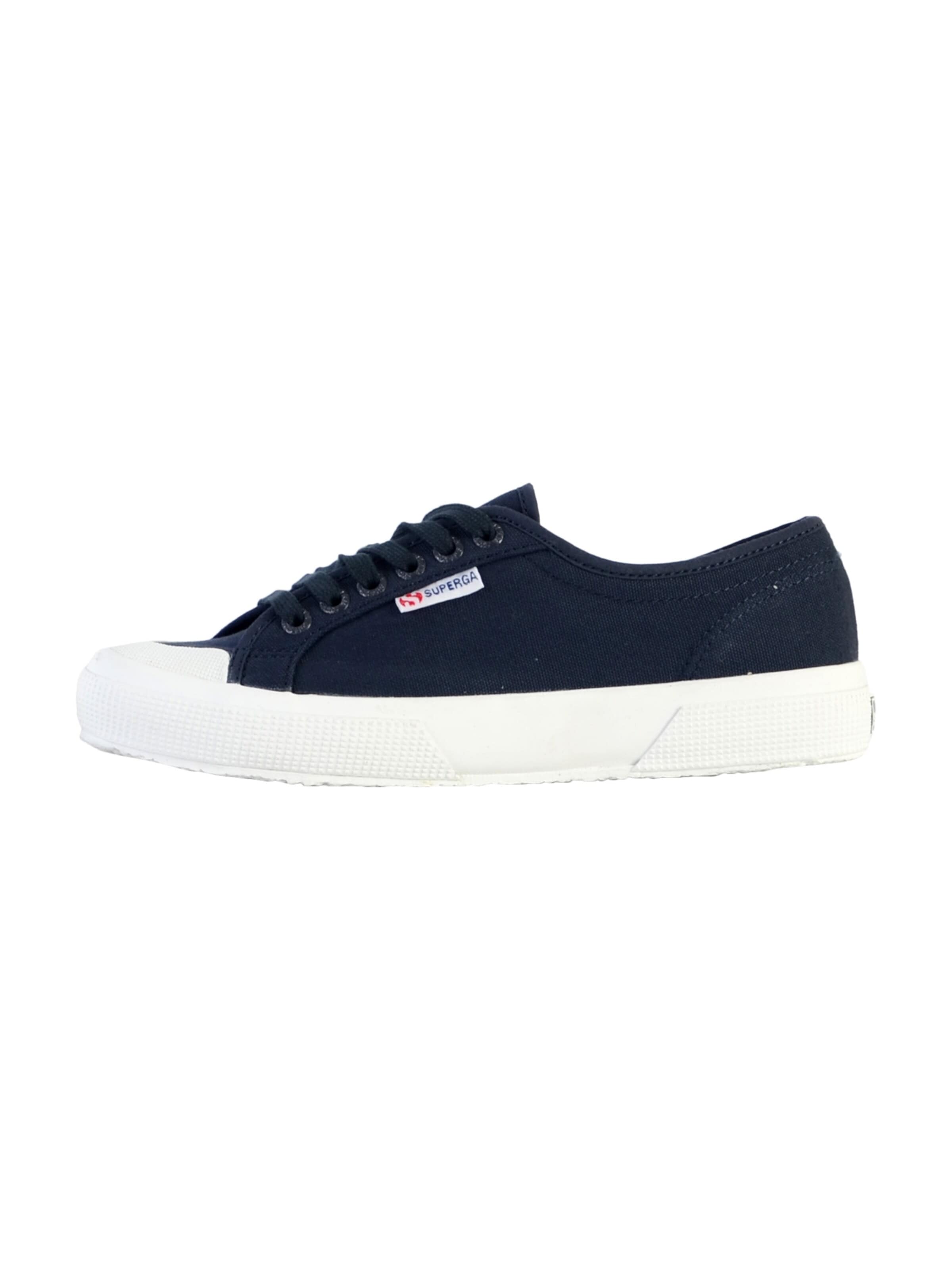 SUPERGA Buty sportowe sznurowane w kolorze niebieski: przód