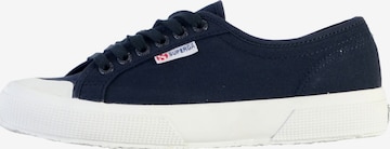 Scarpa stringata sportiva di SUPERGA in blu: frontale
