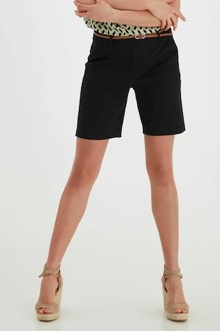 b.young Regular Cargoshorts in Schwarz: predná strana