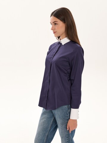 Chemisier 'Yolande' NOWIHT en bleu