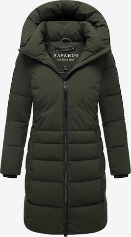 Cappotto invernale 'Mondnebel XIV' di NAVAHOO in verde: frontale