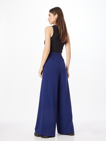 King Louie Wide Leg Hose 'Peppa' in Blau