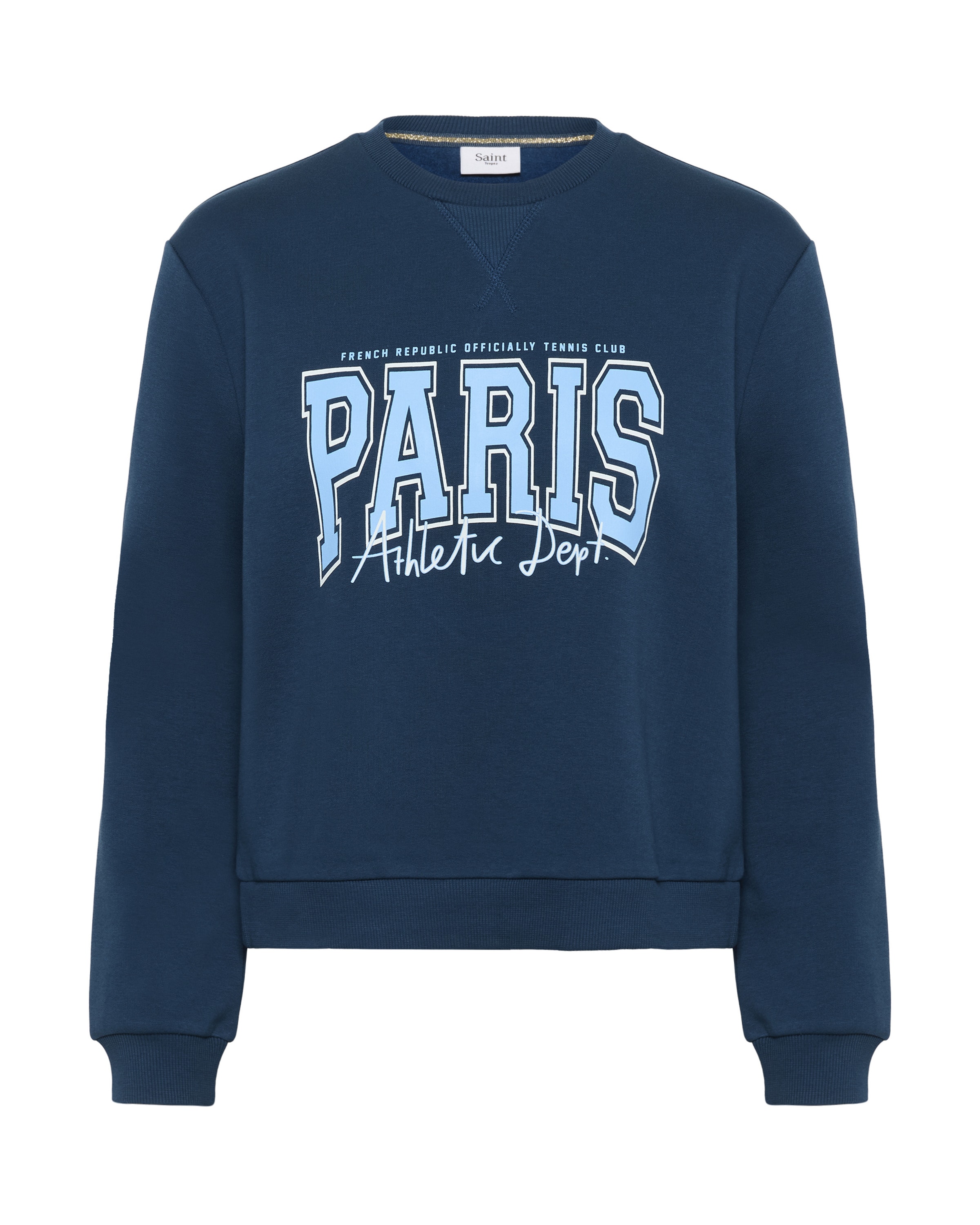 SAINT TROPEZ - Sudadera en azul: frente