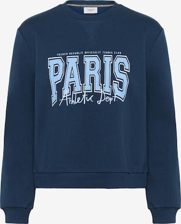 SAINT TROPEZ - Sudadera en azul: frente